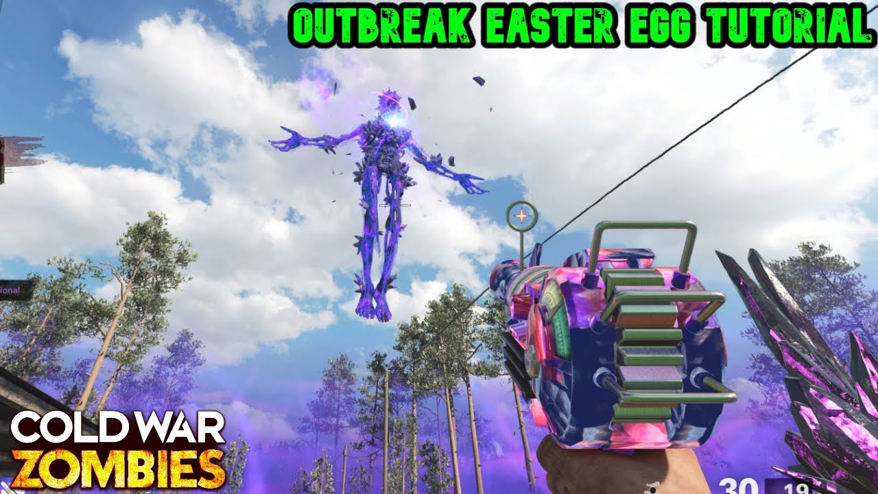 OUTBREAK CÓMO HACER EL EASTER EGG EN SOLO Y COOPERATIVO TUTORIAL | BLACK OPS COLD WAR