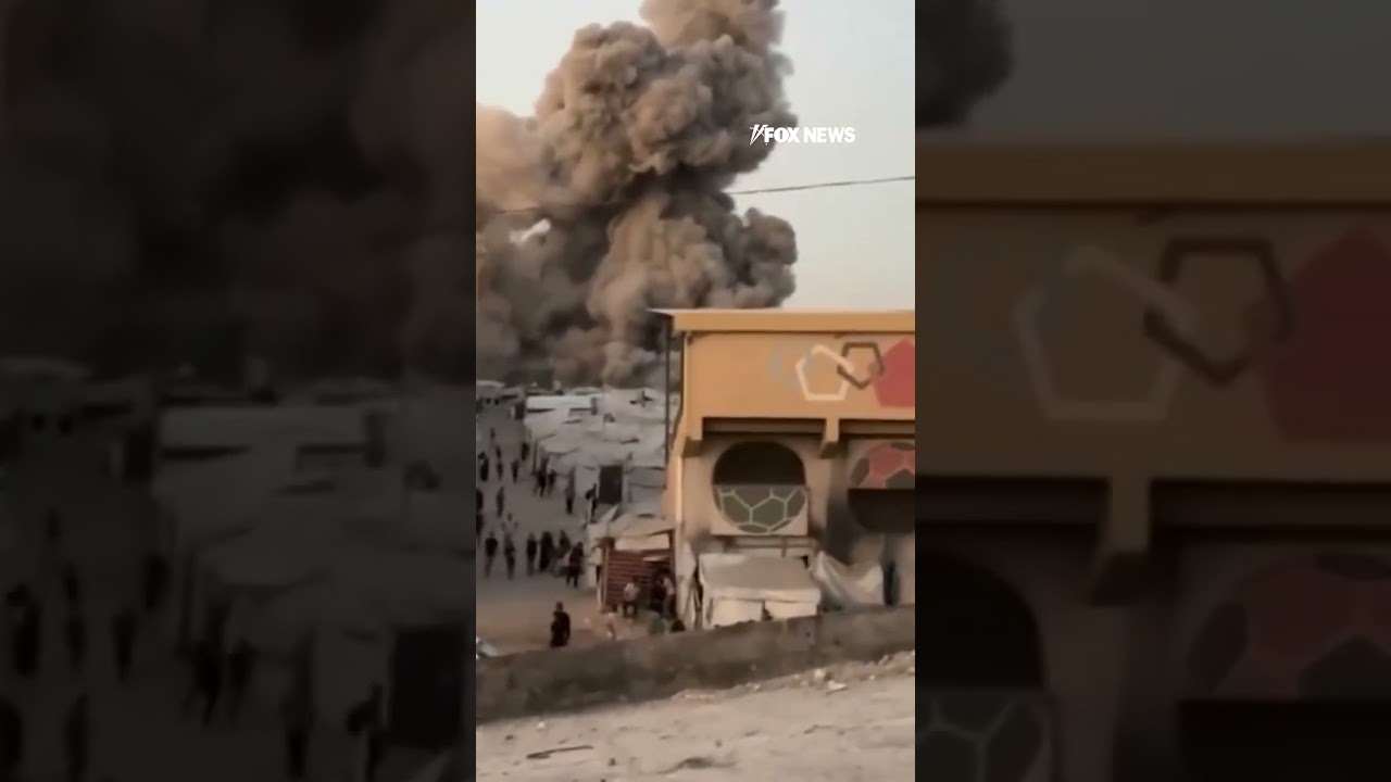 Israeli airstrike SLAMS Gaza City mosque #shorts #foxnews #news #us