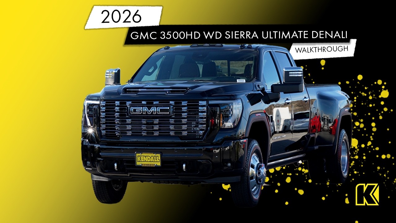 Power Refined: GMC Sierra 3500 Denali Ultimate | Kendall GMC of Nampa