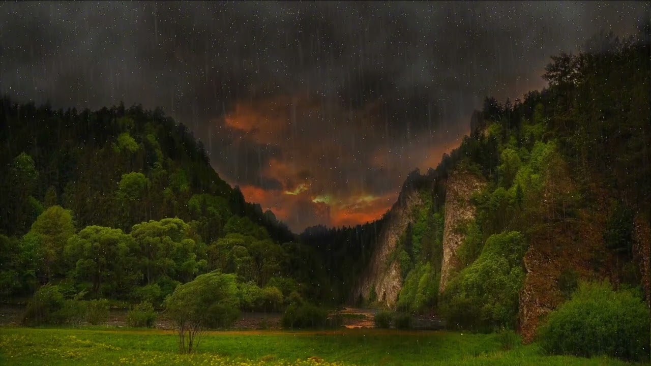 Let go ark patrol (slowed + rain ) 2 hour loop ( Sleep music ) #sleepmusic #rainsounds #fyp #sleep