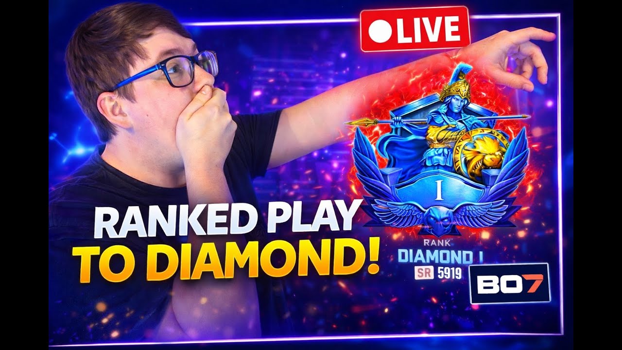 *Live* Black Ops 7* Ranked Play* Trying to reach diamond*