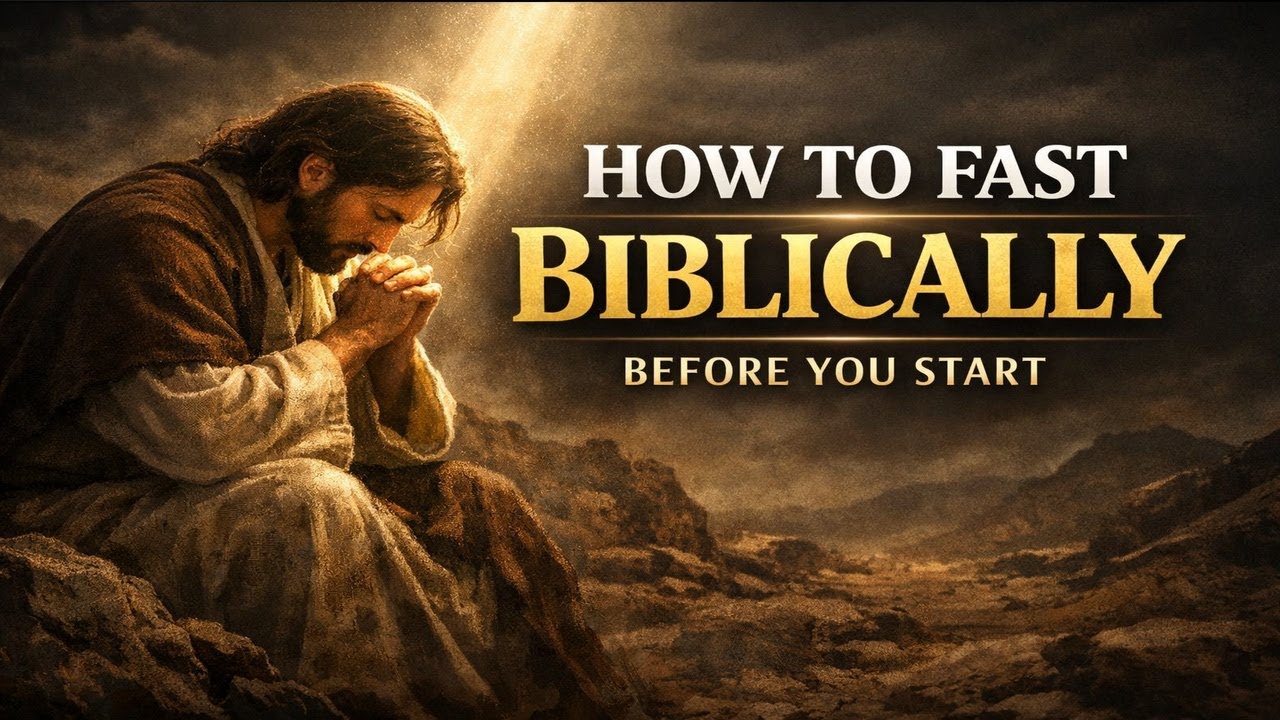 What to do before fasting biblically? (How to fast correctly) .
