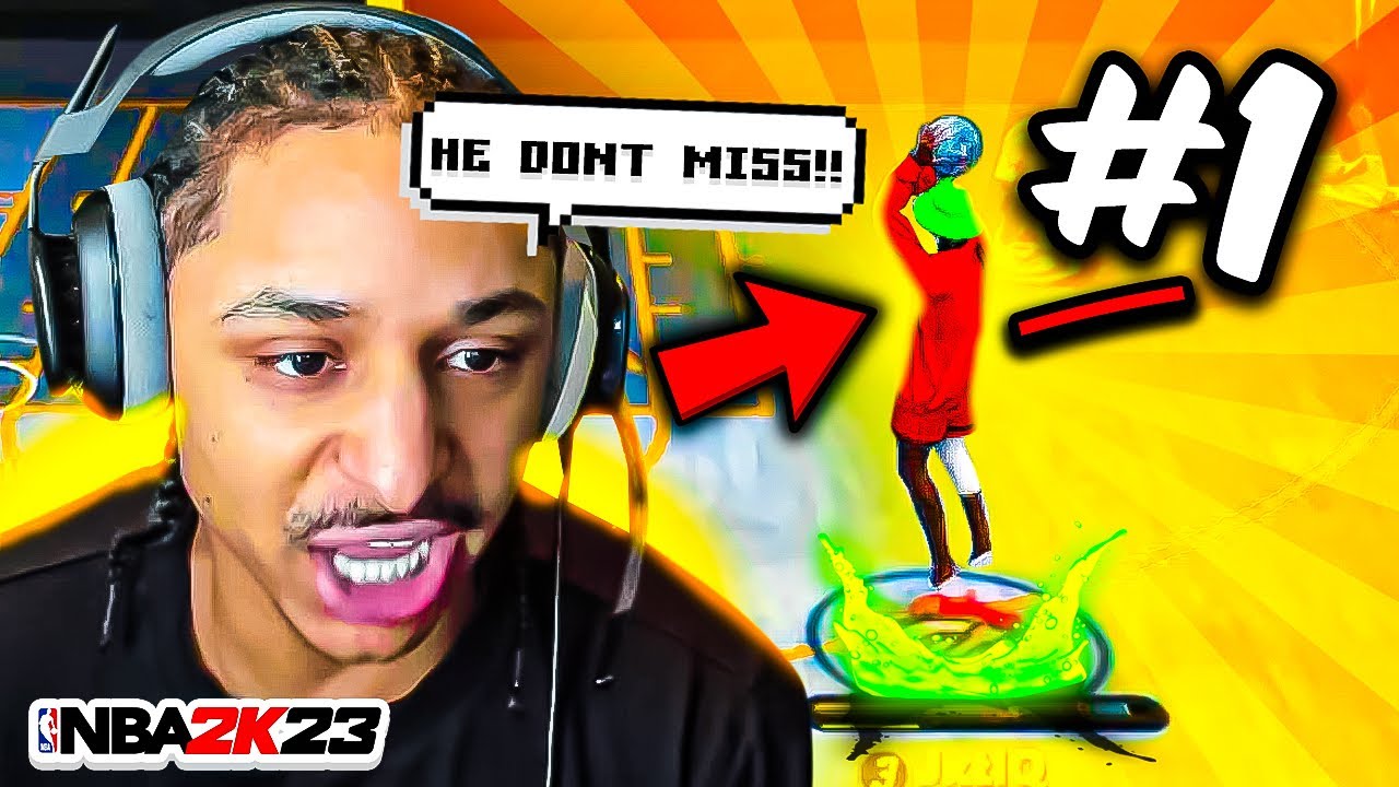 THE NEW NUMBER 1 RANKED PLAYER IN NBA 2K23 (is he hackin?)