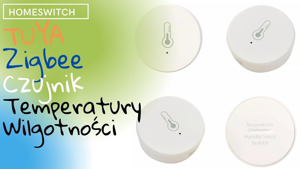 Czujnik temperatury i wilgotności od #tuya IH-K009