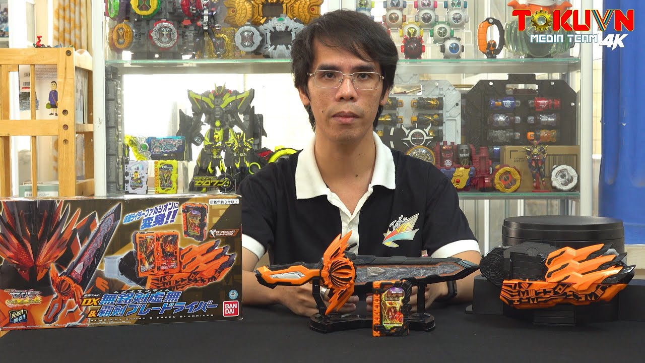[TMT][1428] Giới thiệu DX Mumeiken Kyomu & Haken Bladriver! Kamen Rider Saber! (4k)