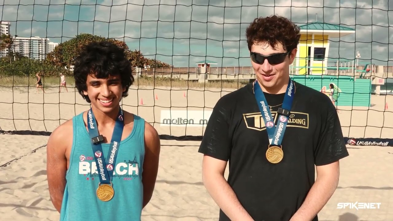 Champions Crowned! 🏆 Diego Badia & Mateo Foronda Shine in 18’s Final 💥🏐