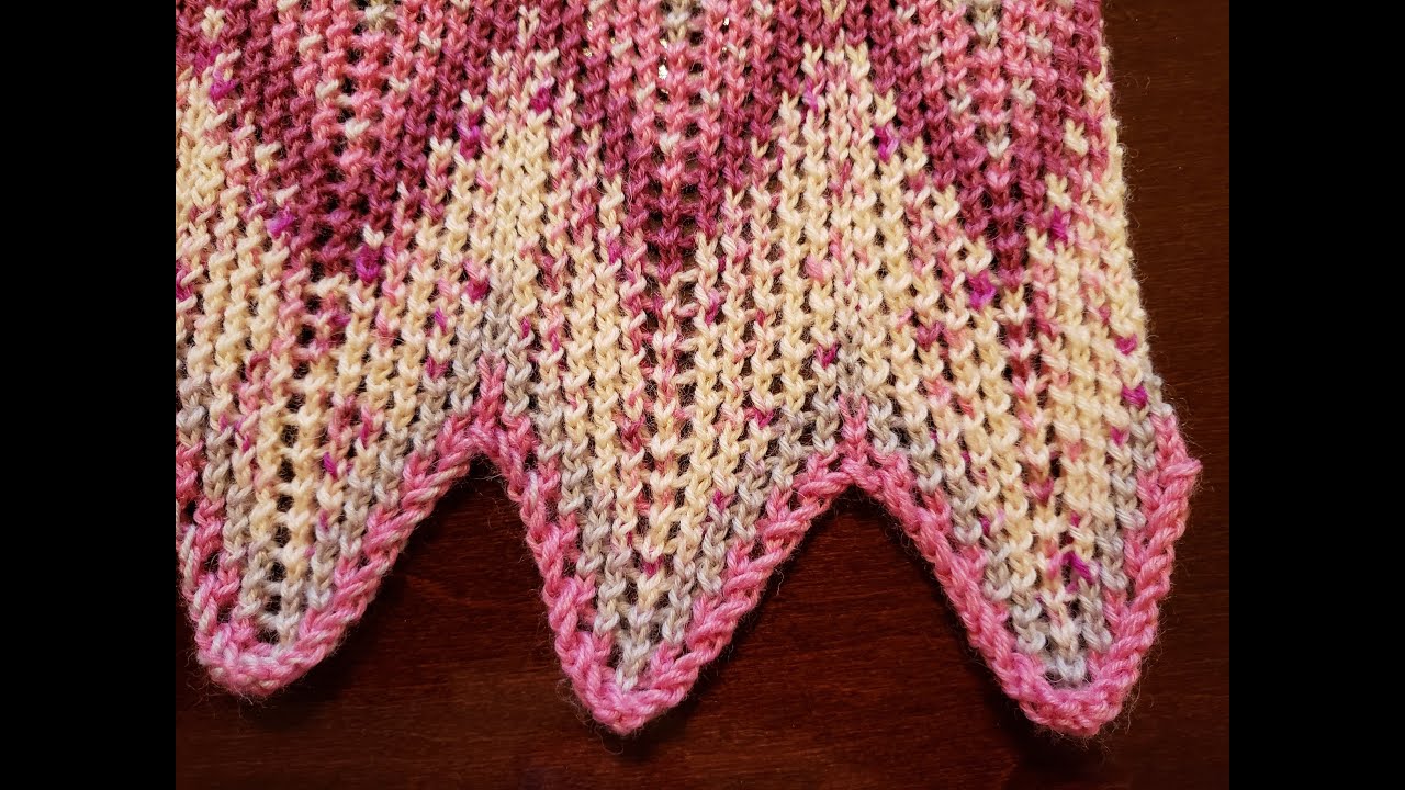 Double Strand E Wrap for Bargello Lace by Diana Sullivan