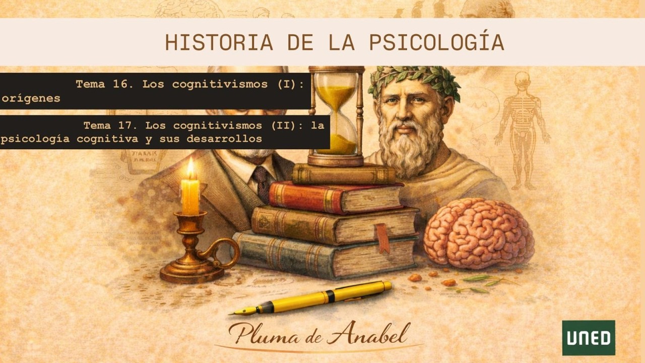 Los cognitivismos (I y II) | Tema 16 y 17 | Historia de la Psicología UNED