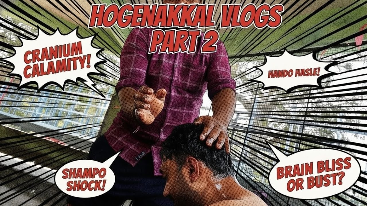 HOGENAKKAL VLOG PART 2 ; OIL MASSAGE AND FALLS #hogenakkal #travel #hogenakkalwaterfalls 