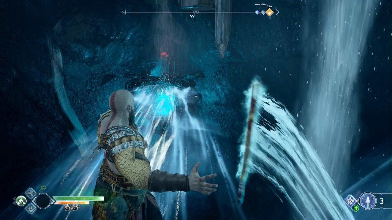 We talked to the world serpent in God of War.