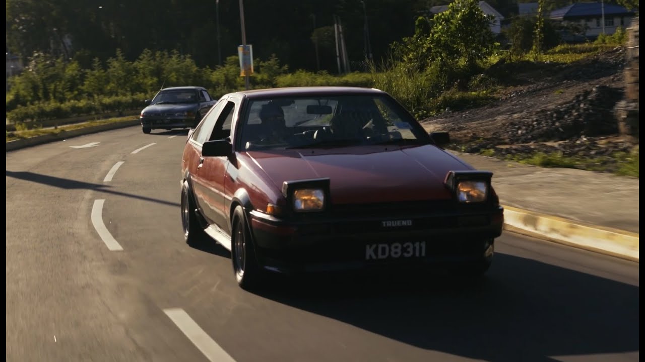 Red Ae86 Trueno | 4K