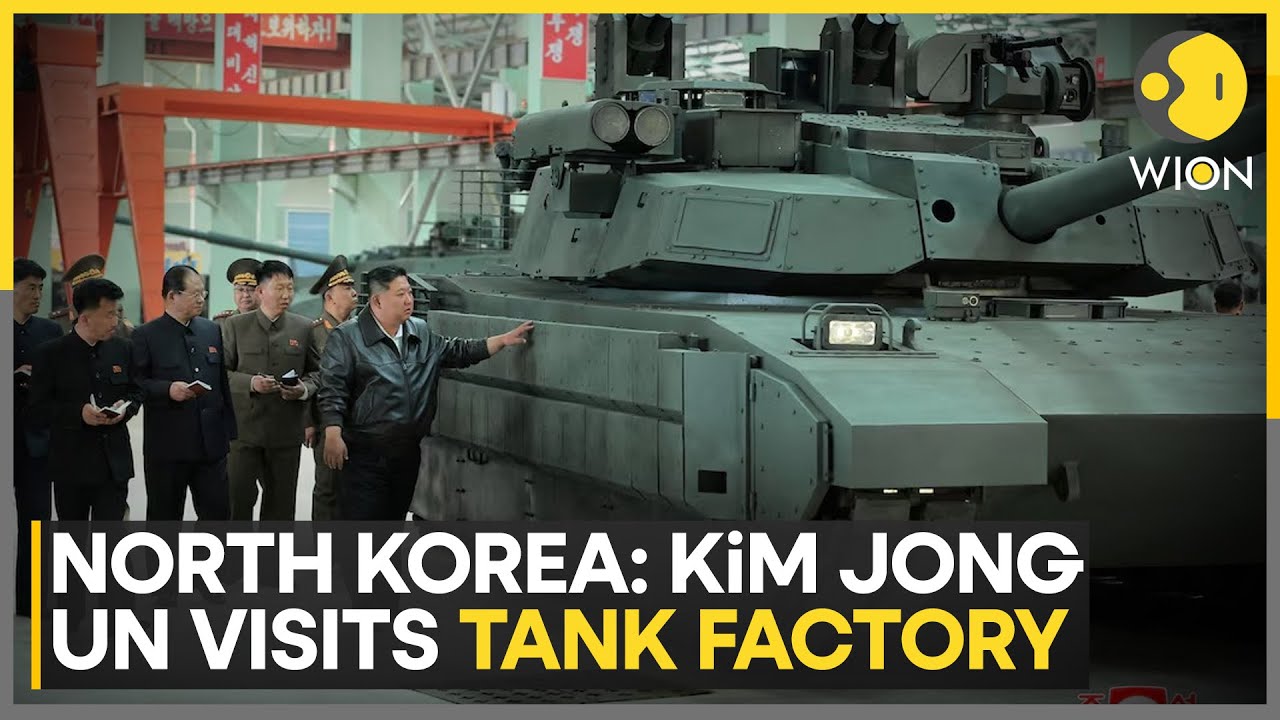 North Korea: Kim Jong Un Visits 'Important' Tank Factory For Inspection | World News | WION
