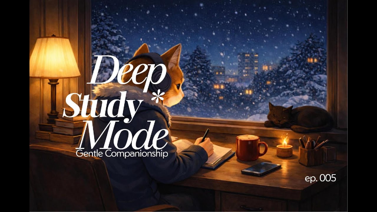 Minimal Lofi for Deep Study – Deep Study Mode/Gentle Companionship