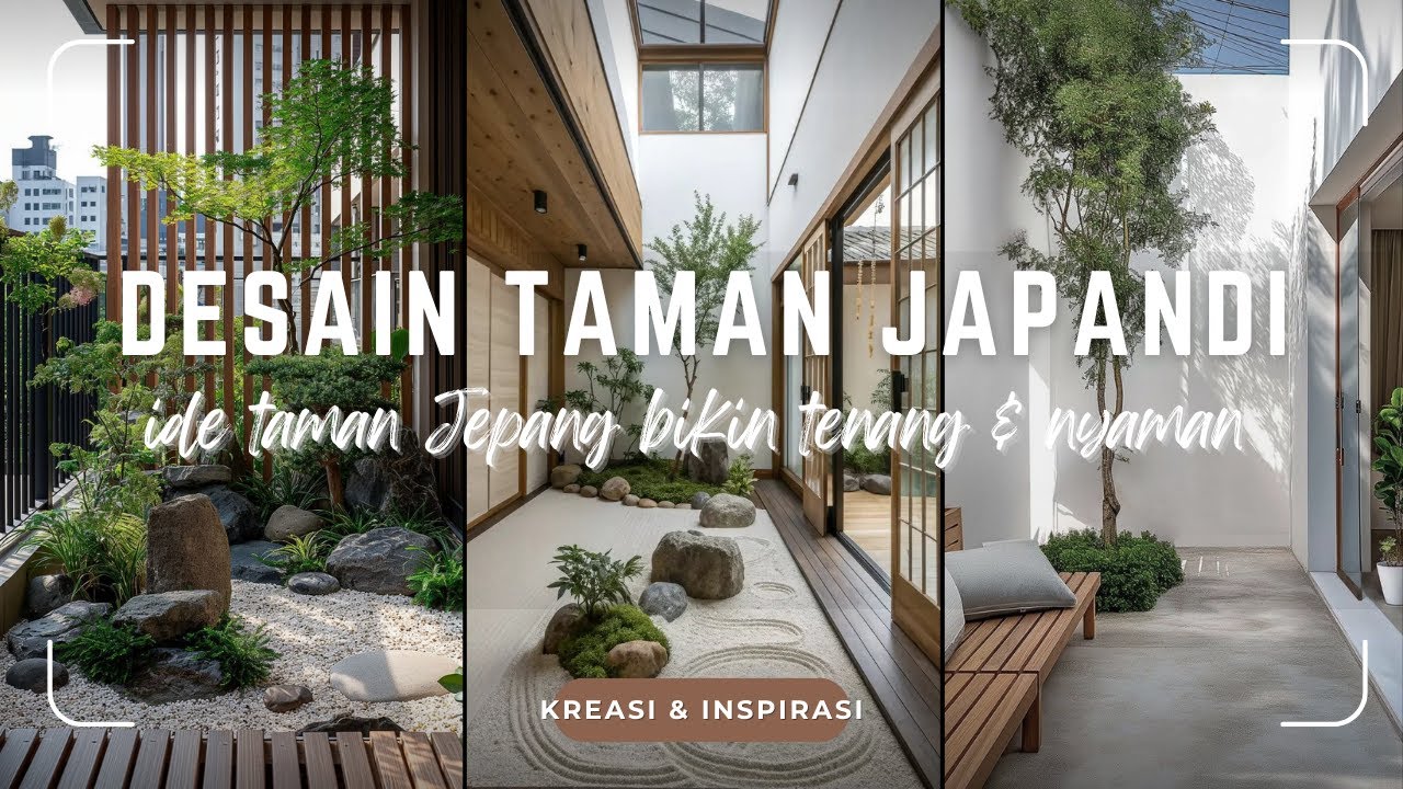 RELAX! 20 INSPIRASI DESAIN TAMAN ALA JAPANDI TERBAIK | Ide Taman Jepang Minimalis Bikin Hati TENANG!
