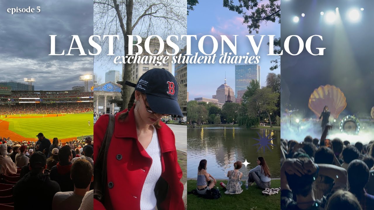 spring time in boston: seeing japanese breakfast, partying, coffeeshops | exchange student diaries
