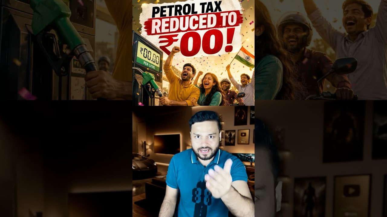 ₹00 Petrol Tax! Big WIN For Indians! Latest Petrol Fuel Tax - Indians Want More Discount #shorts