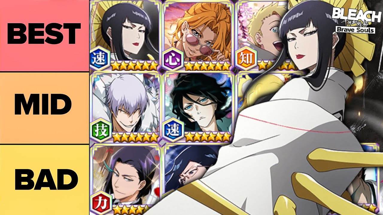 NEW TIERLIST RANKING THE BEST POTION FARMERS JANUARY 2024!! Bleach: Brave Souls