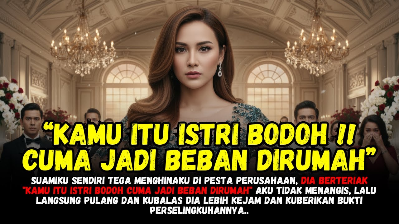 SUAMIKU TEGA MEMPERMALUKANKU DI PESTA PERUSAHAAN - KUBALAS DIA DENGAN MEMBRIKAN BUKTI INI...