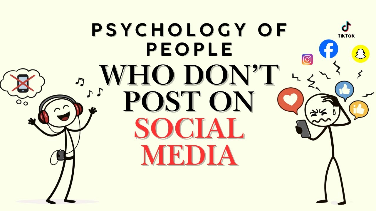 Psychology of People who don't Post on Social Media