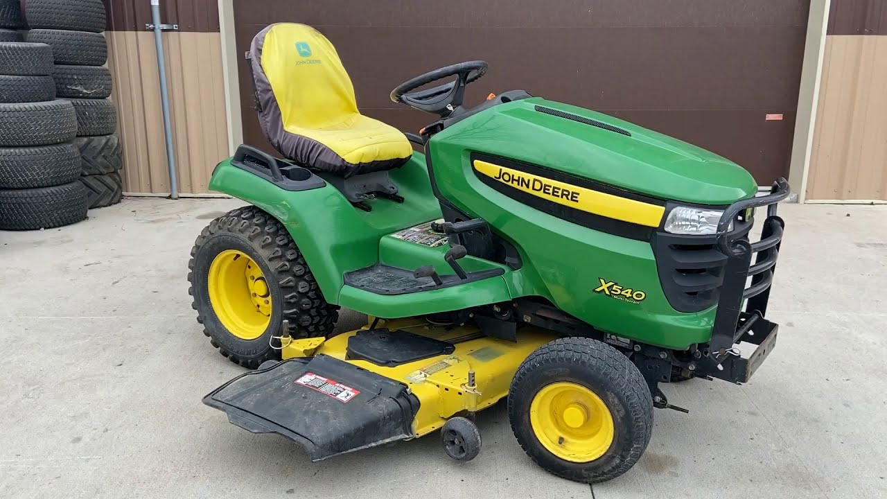 SOLD: John Deere X540 (54