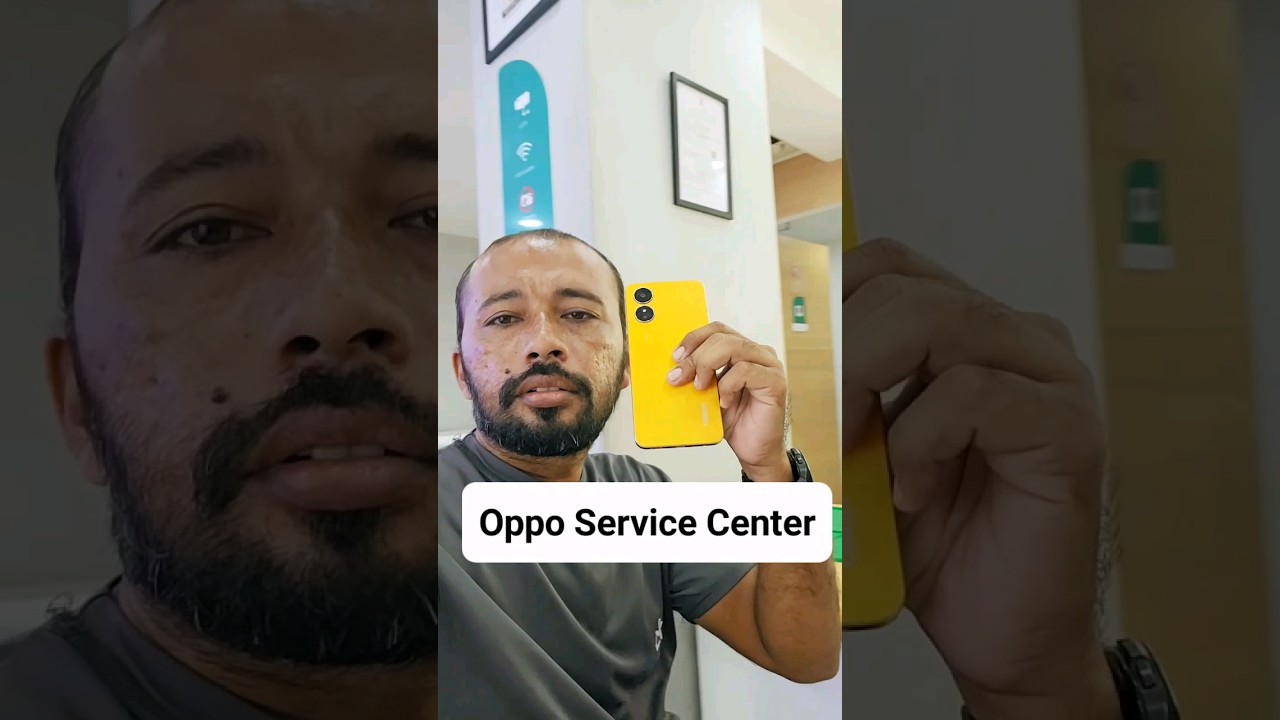 Oppo Service Center #minivlog #rajkot #oppo #mobilephone