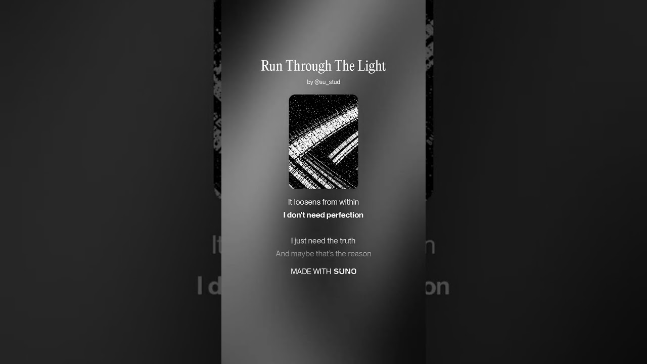 Run Through The Light