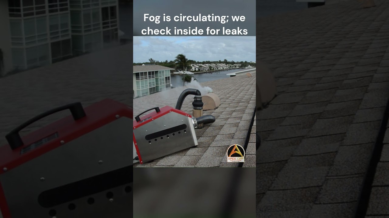 Testing For Sewer Gas Leak With The Ehle Electro Fogger