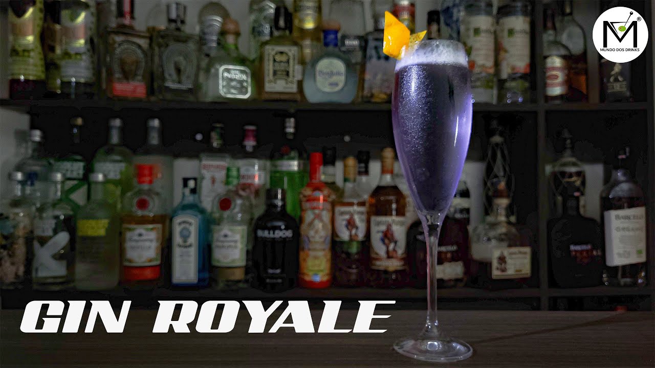 COM FAZER UM DRINK PARA O FIM DE ANO - GIN ROYALE! 🍹🍹🍹🍹🍹🍹