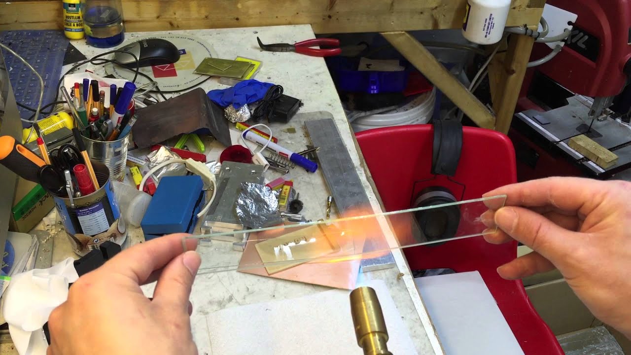 Bending float glass DIY