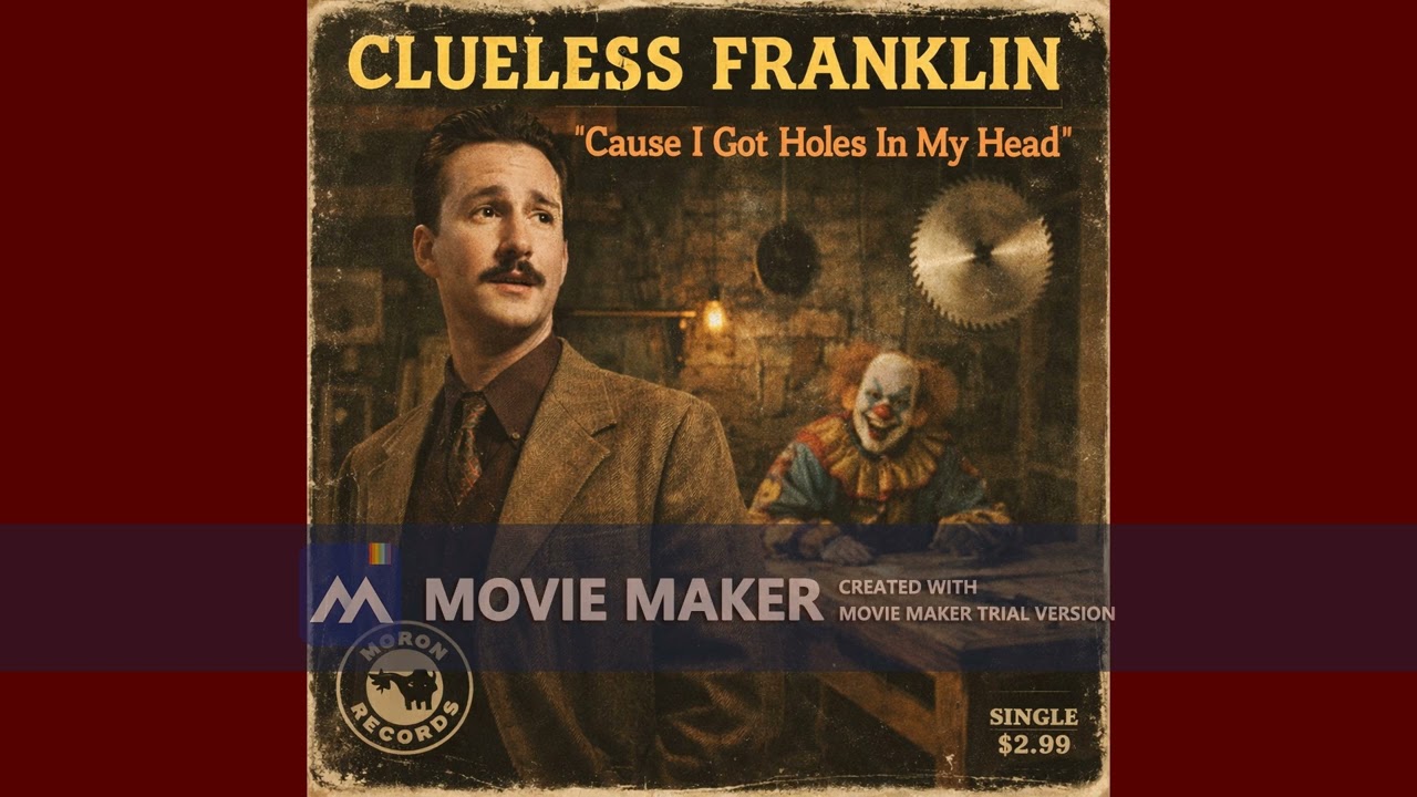 Clueless Franklin. with  their  2002 single ’Cause I got holes in my head