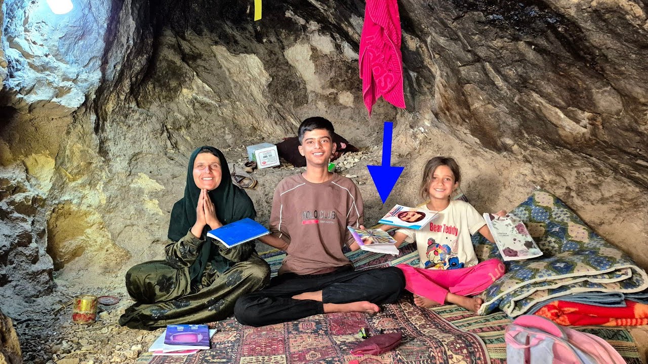 Book and Notebook Donation to a Cave-Dwelling Orphan Family Changed Lives