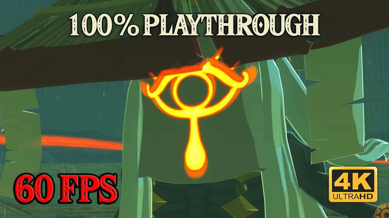 Zelda Breath of the Wild - 100% Playthrough [4K 60FPS] Part 26 ~ Monk Maz Koshia