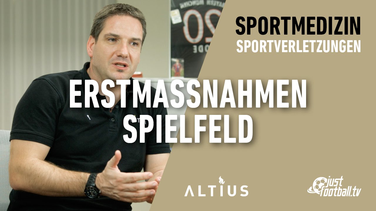 Fussball: Erstmassnahmen Spielfeld - Sportverletzungen - Sportmedizin