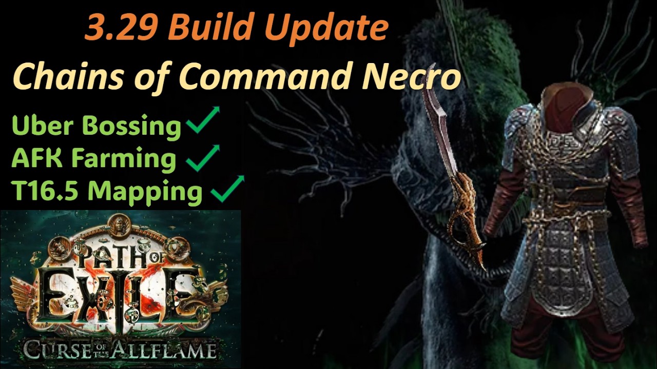 POE 3.29 Minion all rounder /AFK machine- Update!!