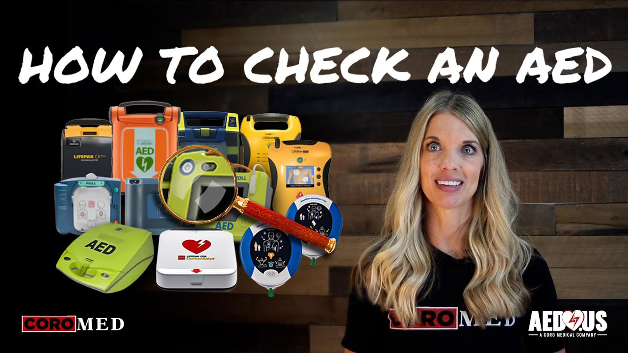 How To Check An AED Defibrillator | AED US
