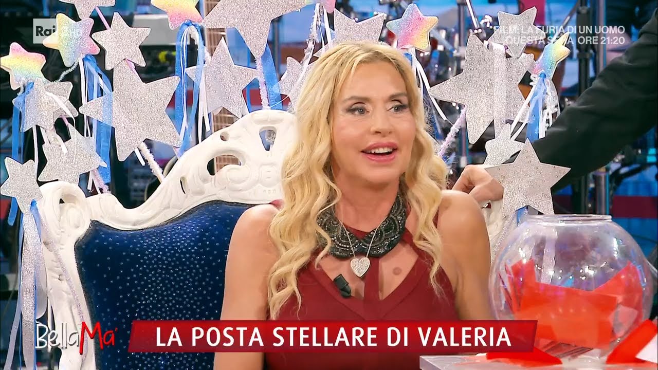La posta del cuore di di Valeria Marini - BellaMa' 09/01/2025