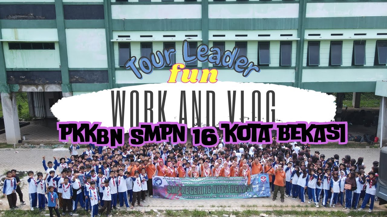 SMPN 16 KOTA BEKASI | Pendidikan Karakter Kepemimpinan Dan Bela Negara  #vlog #kostrad