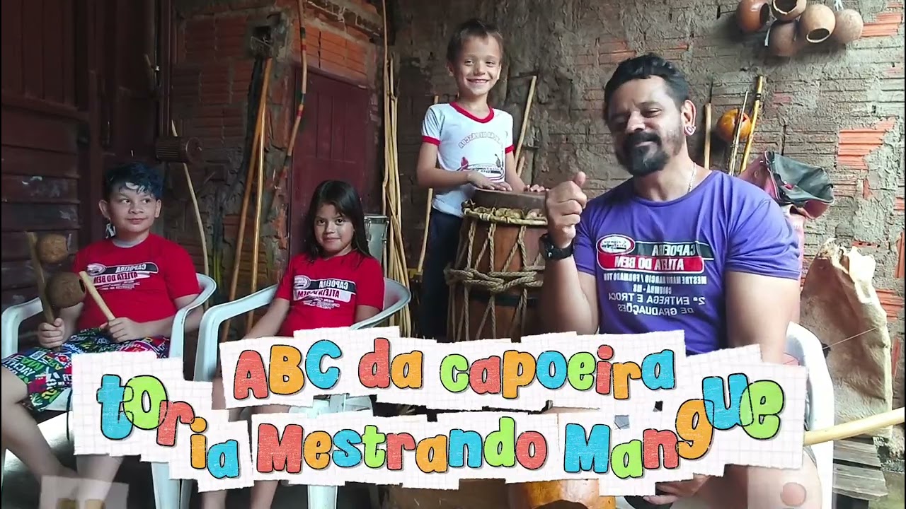 O ABC da capoeira , autoria Mestrando Mangueira, na voz mangueirinha meu príncipe ❤️