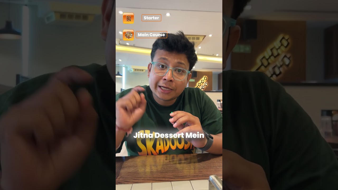 If Sumit Can Pass this Challenge at BBQ Nation wins 5000rs Cash😳🤯