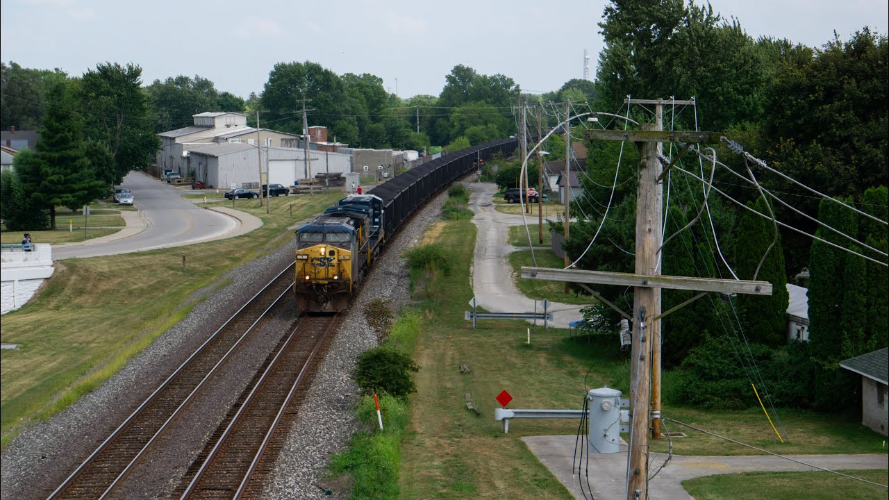 Fostoria Ohio Trains FT YN2s, CSX 5, EMDs and more!!!