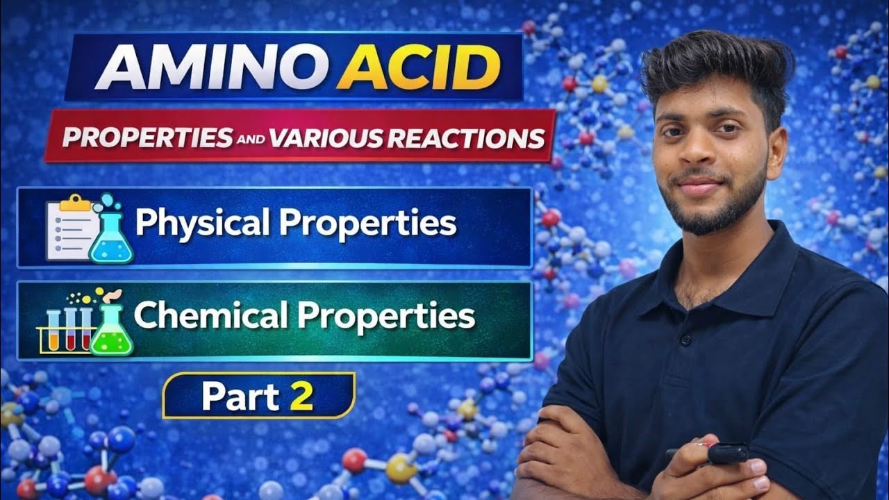 Amino Acids in Hindi | अमीनो अम्ल क्या है? | Structure, Types, Functions | Biochemistry Class