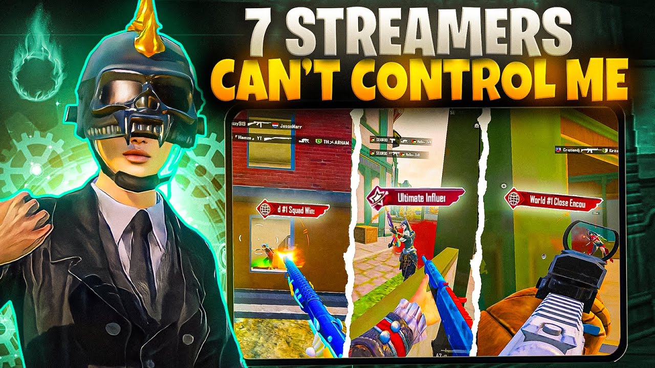Top 7 Streamers Couldn’t Control Me 😈🔥 | PL Bhai
