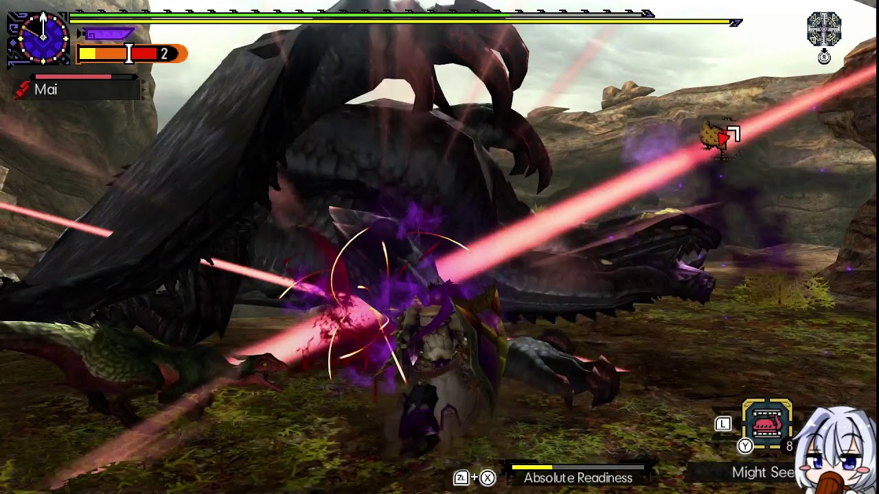 【MHGU MHXX】 G3☆ Gore Magala ゴア・マガラ Valor Gunlance ¤5:28¤