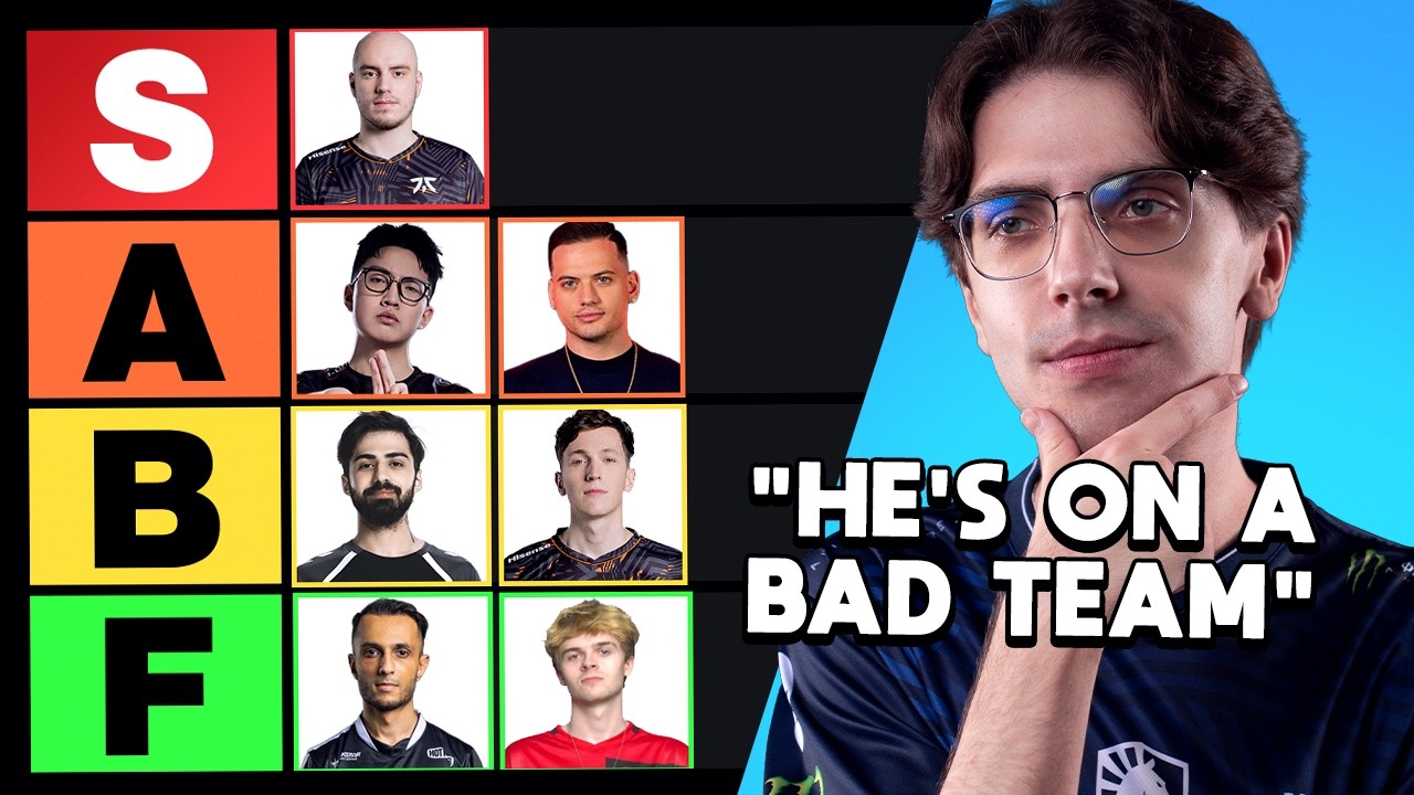 We Made the ULTIMATE VALORANT Pro Tier List