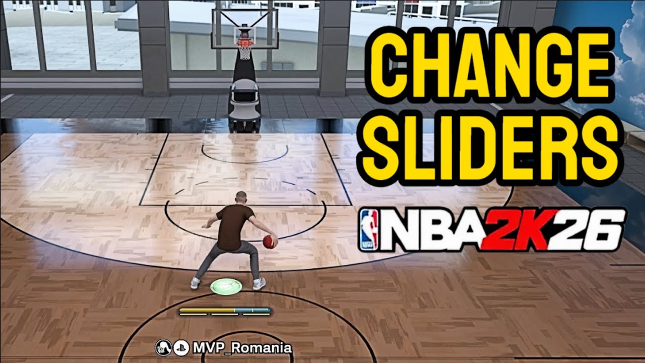 NBA 2K26 - How to Change MyCourt Shooting Sliders (PARK,REC,PRO AM)