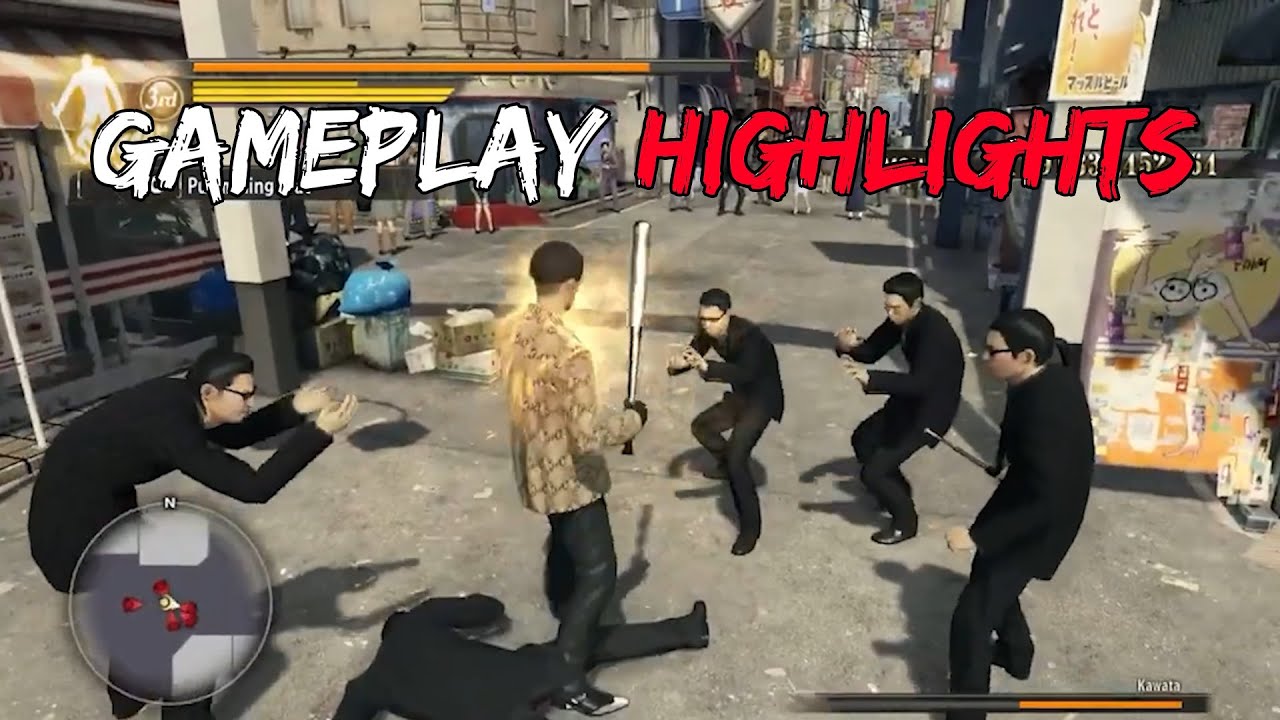 Yakuza 0 Gameplay Highlights