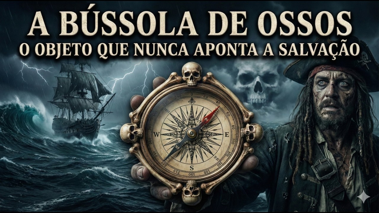 A Bússola de Ossos | O Objeto Que Nunca Aponta a Salvação (Dark Pirate Epic)