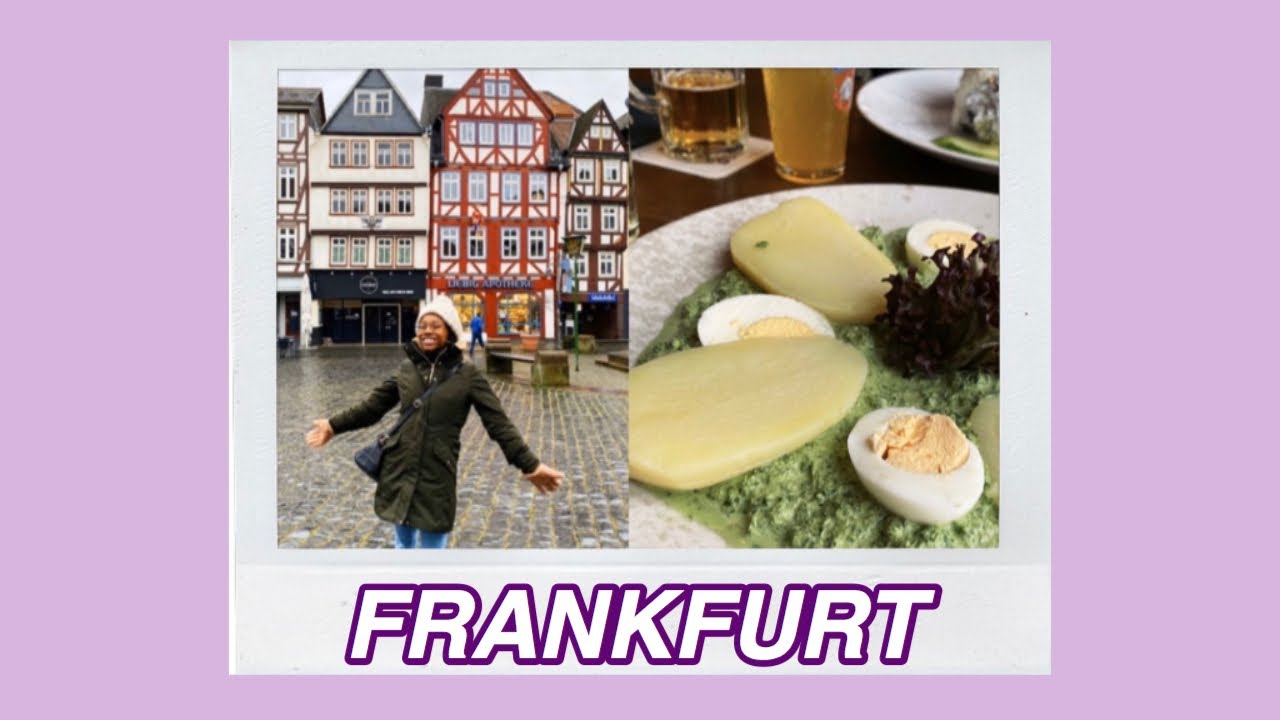 MY TRIP TO GERMANY | 2 days in Frankfurt vlog
