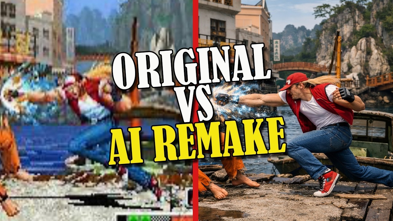 King of Fighters 98: All Characters Reimagined in Real Life with AI