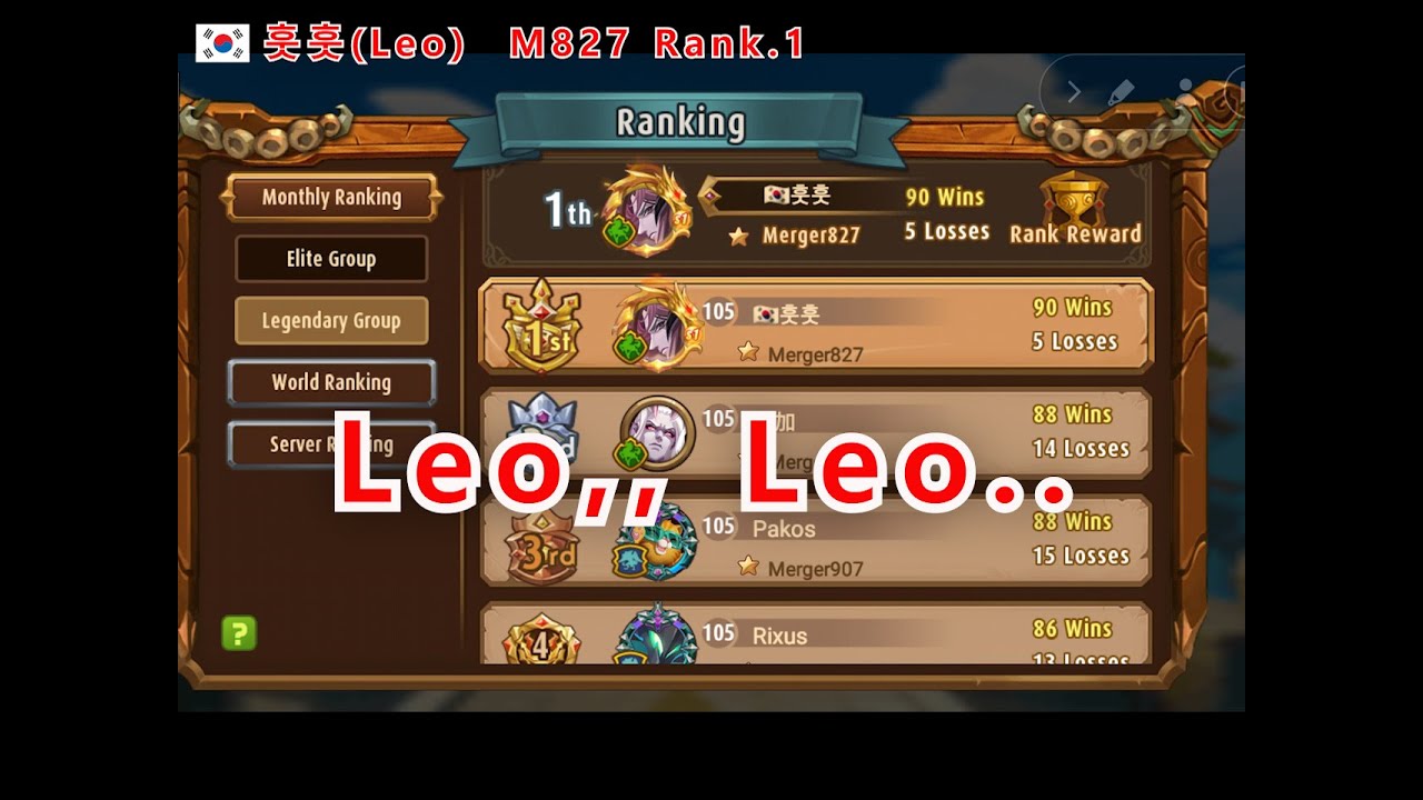 Magic Rush Leo !